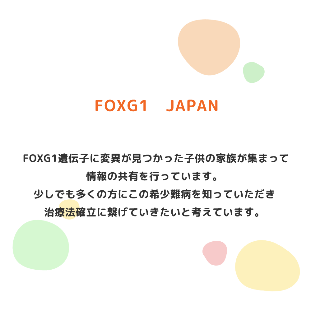 FOXG1 JAPAN